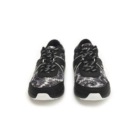 TRAQ by Alegria Womens Qarma 2 Walking Shoes - Black & White Blast Off NIB - Picture 4 of 8